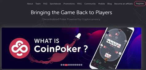 Coinpoker login  CoinPoker hosted a poker tournament with the biggest pot prize to date, coming out to $1